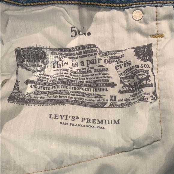 Women's Blue Denim Shorts - Picture 8 of 8